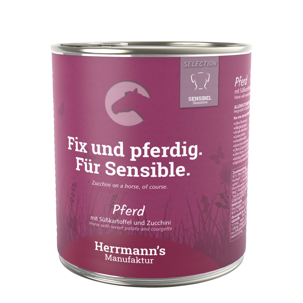 Herrmann's Selection Sensibel / Sensitiv 800g Dose Hundenassfutter