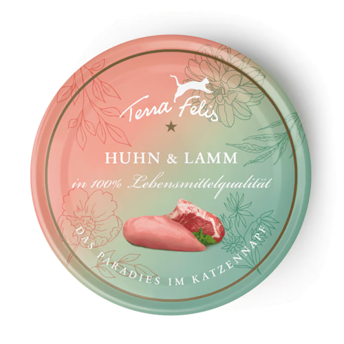 Terra Felis 12x80g Huhn und Lamm