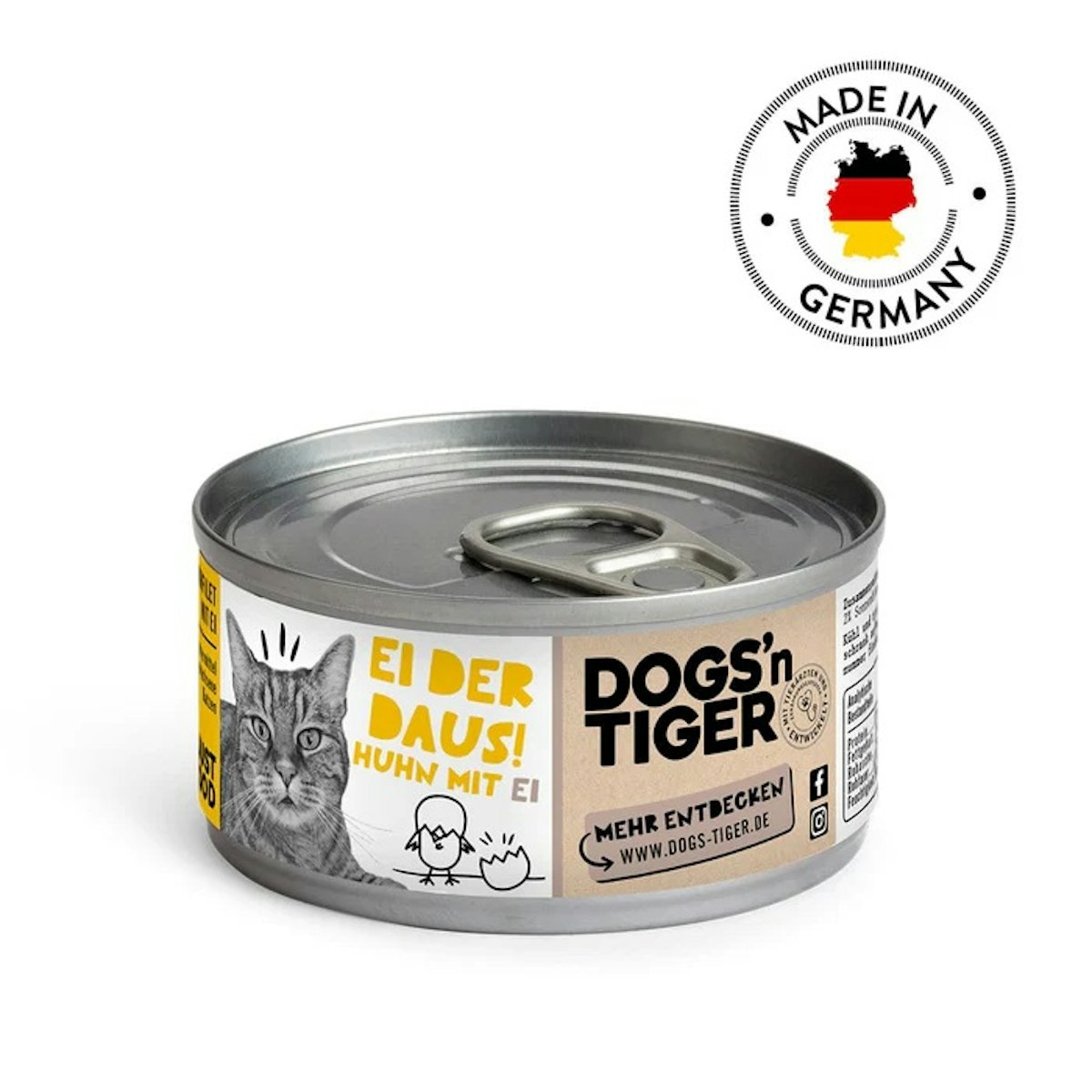 Dogs’n Tiger Katze 12 x 70g Dogs’n Tiger Ei der Daus! Cat Sparpaket 24xx70g Dogs’n Tiger Katze 12 x 70g Dogs’n Tiger Ei der Daus! Cat Sparpaket 24xx70g