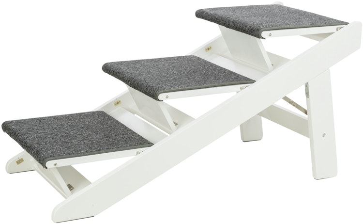 TRIXIE Rampe ausklappbare Stufen MDF 44 x 46 Centimeter Hundemobiliar