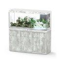 Vorschaubild Aquatlantis Sublime 420 Steinoptik Kombi 40 mm 150x50cm Aquarium mit Unterschrank