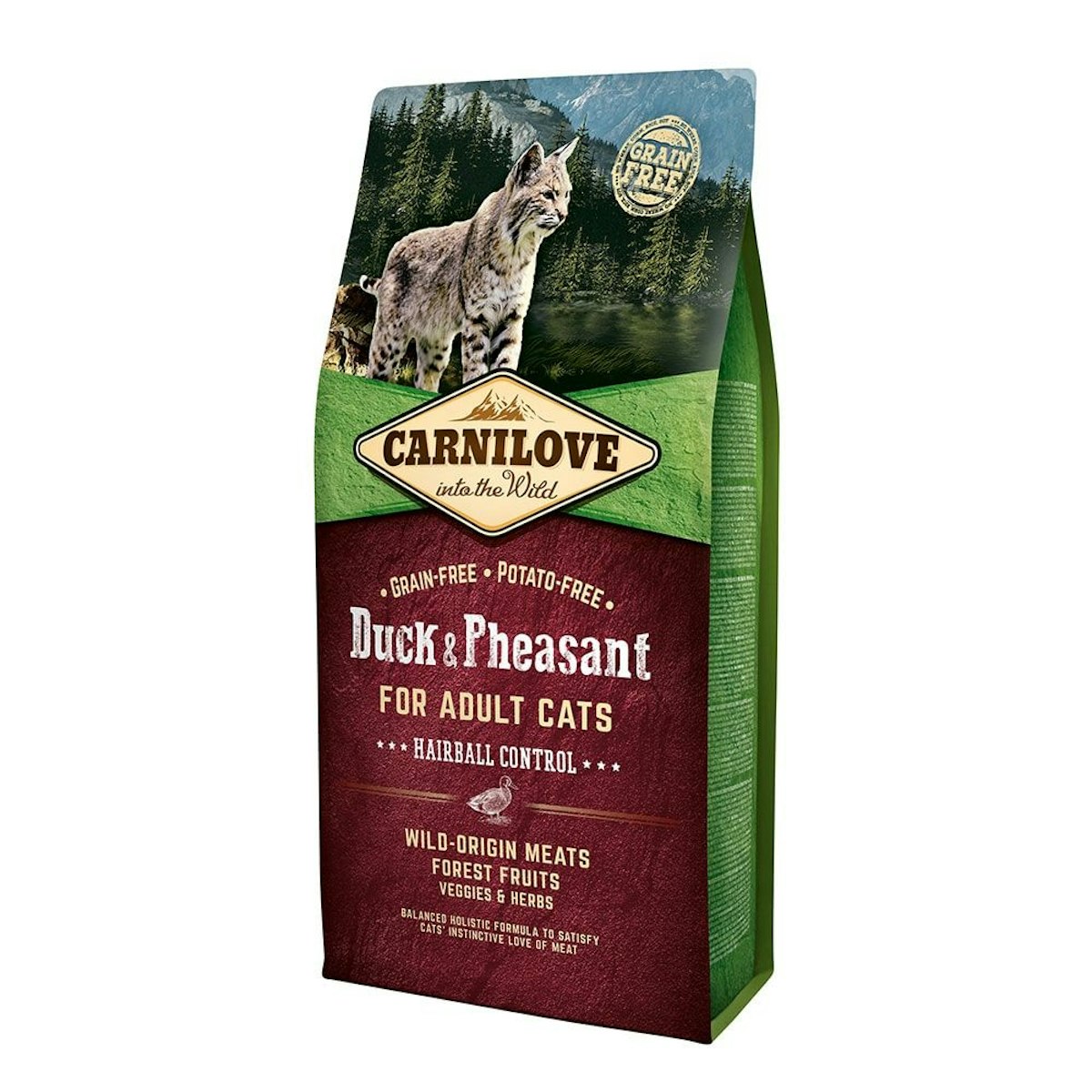 Carnilove Katze Trockenfutter Ente und Fasan 1 x 6kg