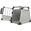 Vorschaubild TRIXIE Transportbox Aluminium silber/hellgrau Transportbox