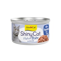 GimCat ShinyCat Brühe Thunfisch 70g Katzennassfutter