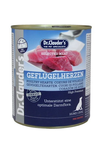 Dr. Clauder's Selected Meat Pre Biotics 800g Dosen Hundenassfutter