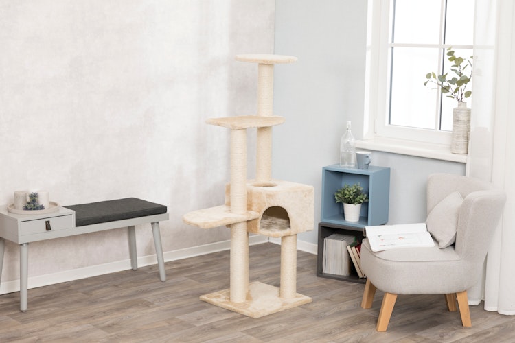 TRIXIE Kratzbaum Alicante ø9x142cm  beige
