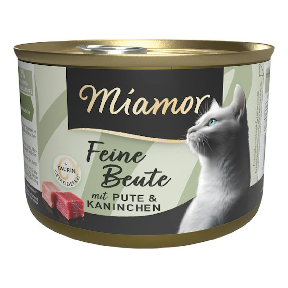 Miamor Feine Beute Dose 185g Katzennassfutter 24 x 185 Gramm Pute & Kaninchen