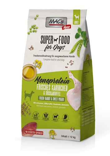 MAC's Dog MONO Kaninchen Hundetrockenfutter