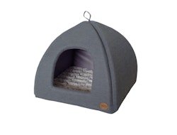 NOBBY Höhle "CACHO" grau / blau 40 x 40 x 35 cm