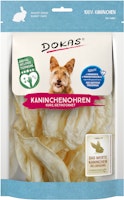 DOKAS Kaninchenohren ohne Fell getrocknet Hundesnack