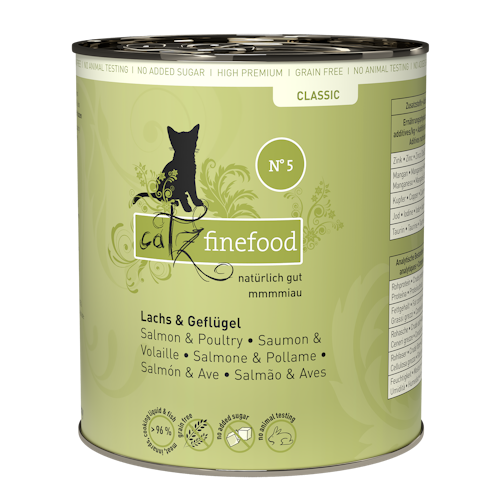 catz finefood Classic 6 x 800g Katzennassfutter