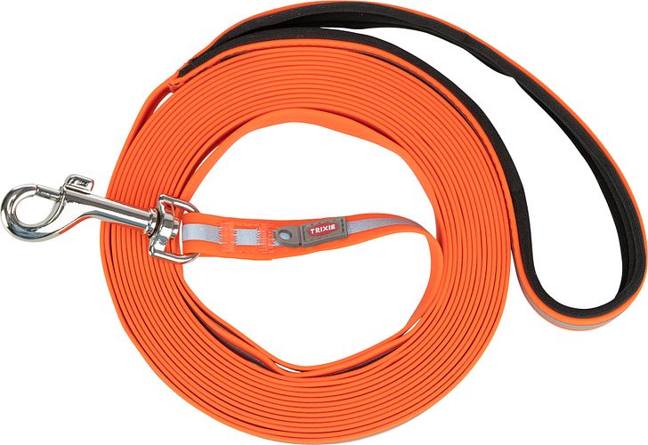 TRIXIE Easy Life Schleppleine, reflektierend, L–XL: 10 m/17 mm, orange