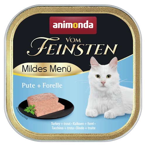 animonda Vom Feinsten Mildes Menü 100g Schale Katzennassfutter