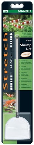 DENNERLE Nano Shrimp Net Bügelform 24-62 cm (klein/weiß)