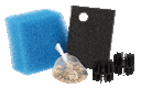 Vorschaubild Oase Ersatzschwamm und Ersatzfilter Set für Filtral 2500 UVC und PondoRell 3000 (13705)