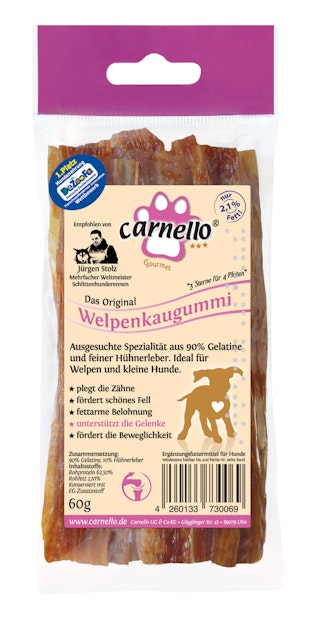 Carnello Welpenkaugummi HundekauartikelVorschaubild