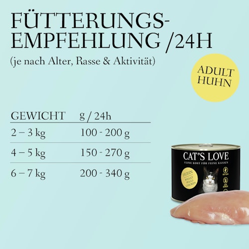 Cat's Love Adult 200g Dose Katzennassfutter