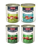 animonda Gran Carno Adult 24 x 800g Mixpaket (Rind&Kaninchen,Lachs&Spinat,Wild,Hirsch&Apfel) HundenassfutterZubehörbild