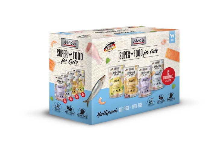 MAC's Cat Multipack Nr.1 12 x 100g Beutel Katzennassfutter