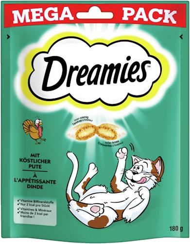 Dreamies Megapack 180 Gramm Katzensnack