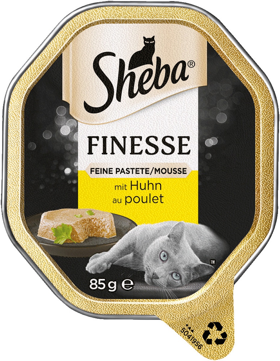 Sheba Finesse Feine Pastete 85 Gramm Katzennassfutter 22 x 85 Gramm Huhn Sheba Finesse Feine Pastete 85 Gramm Katzennassfutter 22 x 85 Gramm Huhn