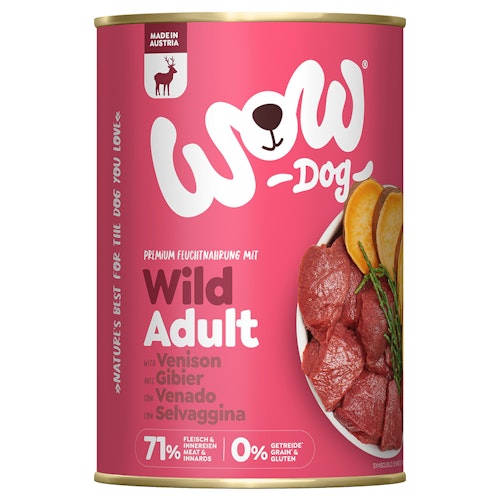 WOW Adult 400g Dose Hundenassfutter