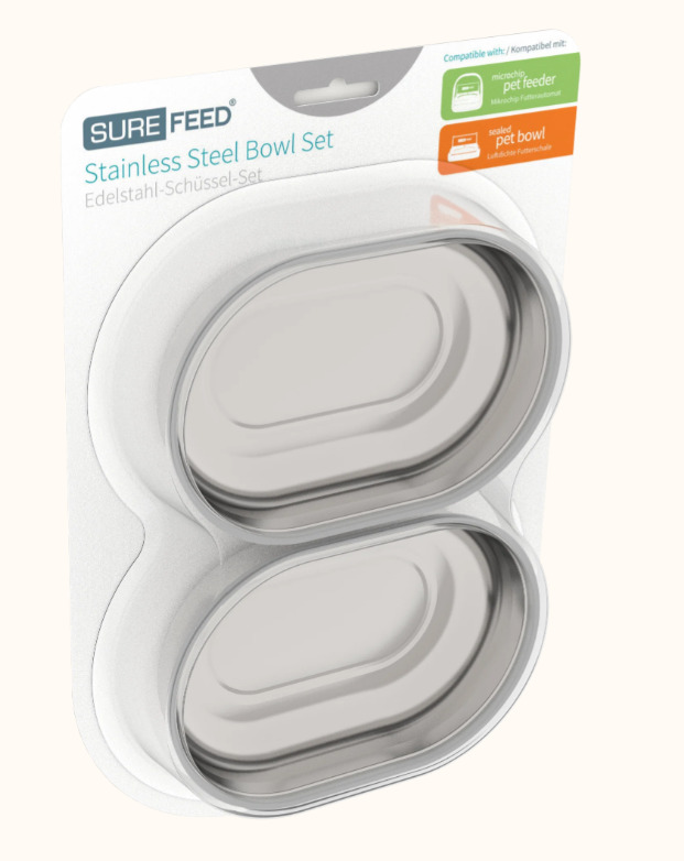 SureFeed Edelstahlschale (2er Pack)
