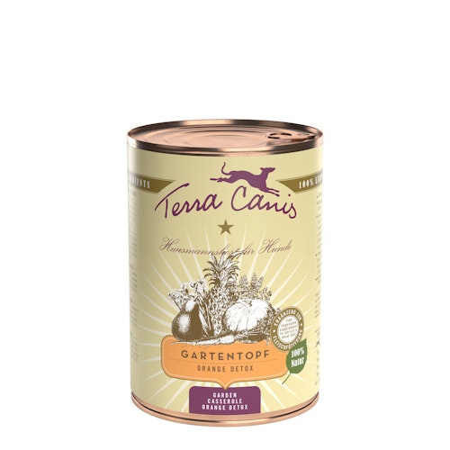Terra Canis Gartentopf 400g Dose Hundenassfutter