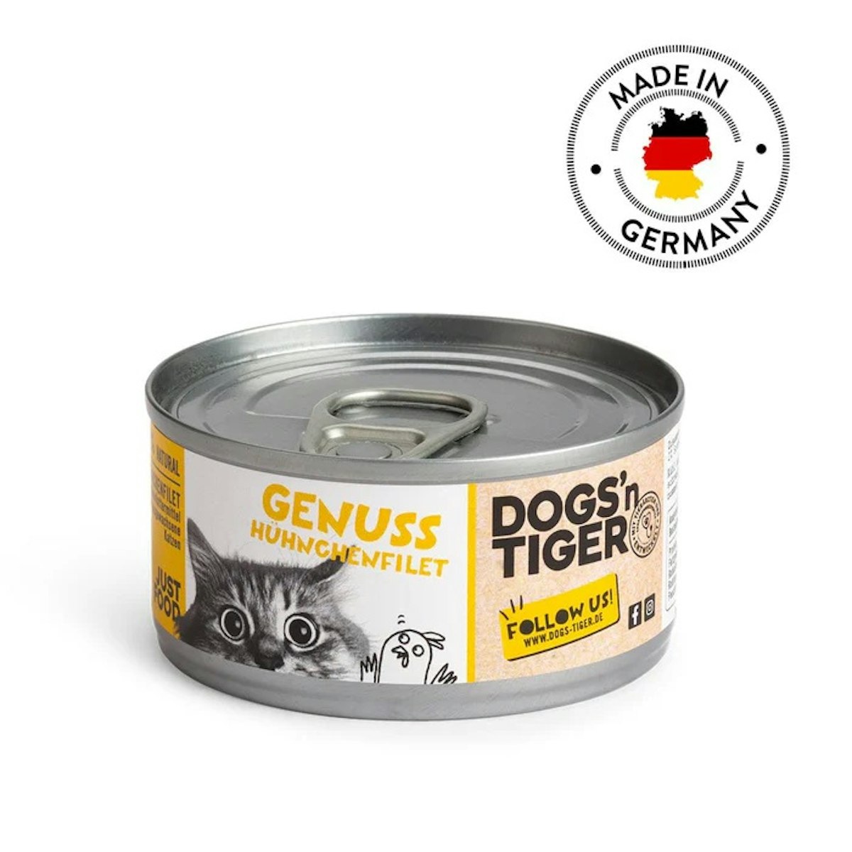 Dogs’n Tiger Katze 12 x 70g Dogs’n Tiger Genuss Cat Sparpaket 24xx70g Dogs’n Tiger Katze 12 x 70g Dogs’n Tiger Genuss Cat Sparpaket 24xx70g