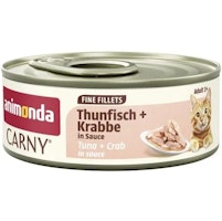 animonda Fine Filets  Thunfisch+Krabbe in Sauce 60g Katzennassfutter