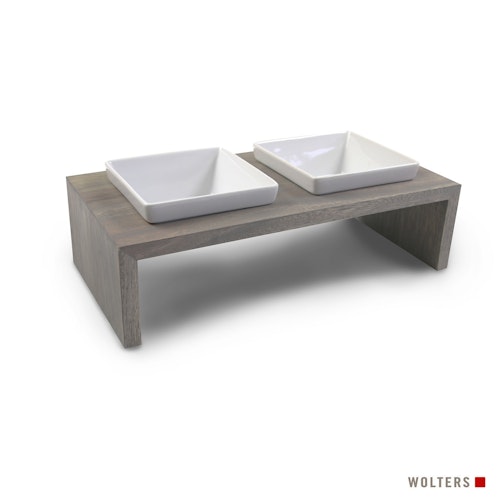 Wolters Meshidai True Doppelnapf - Grau