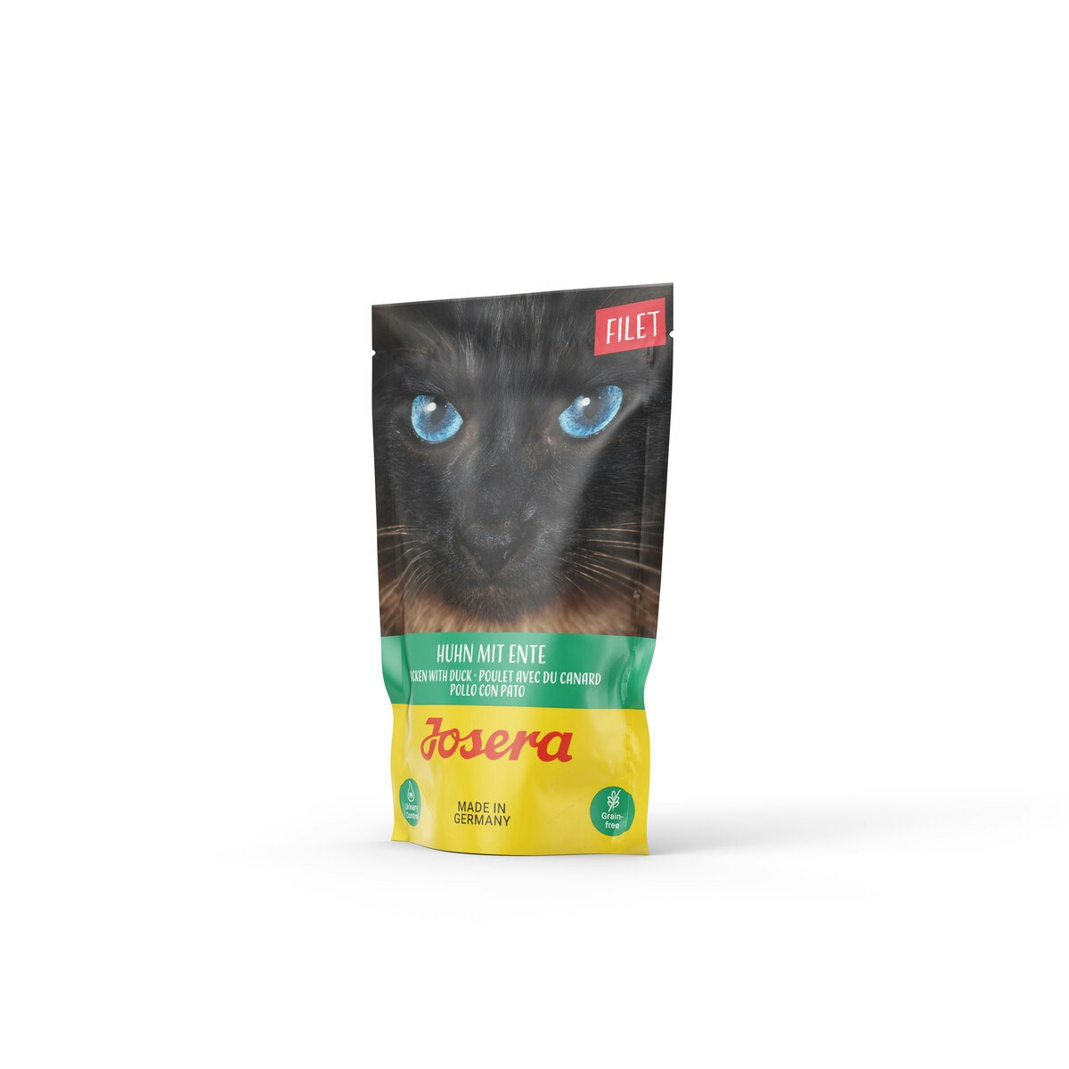Josera Filet 70g Katzennassfutter 16 x 70 Gramm Huhn mit Ente