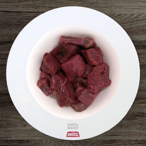 Seitz Pferdefleisch gewolft Spezialfutter / Frostfutter für Hunde und Katzen
