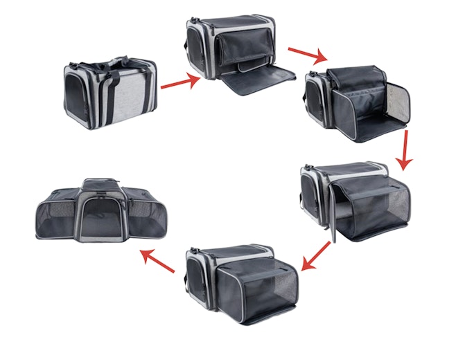 NOBBY Tasche "EXTEND" grau 45 x 28 x 28 cm