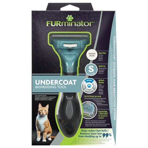 Furminator deShedding Tool Cat Kurzhaar Pflegewerkzeug für Katzen