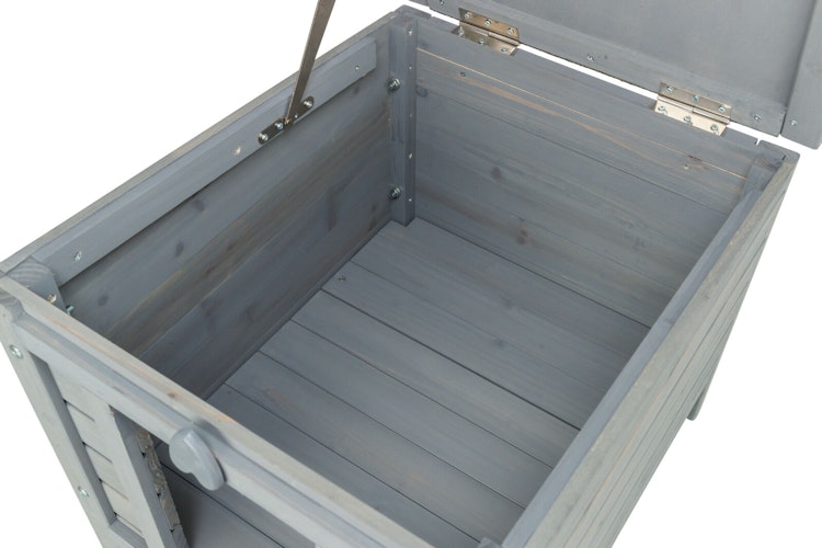 Kleintierhaus, 42 × 43 × 51 cm, grau