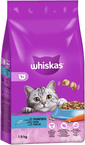 Whiskas Adult 1+ Thunfisch Katzentrockenfutter