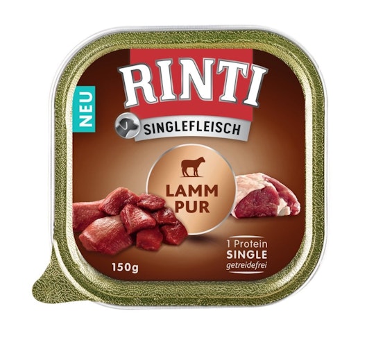 RINTI Singlefleisch 150g Hundenassfutter