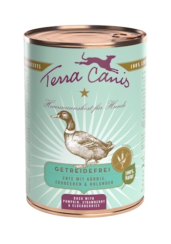 Terra Canis Getreidefrei 400g Dose Hundenassfutter