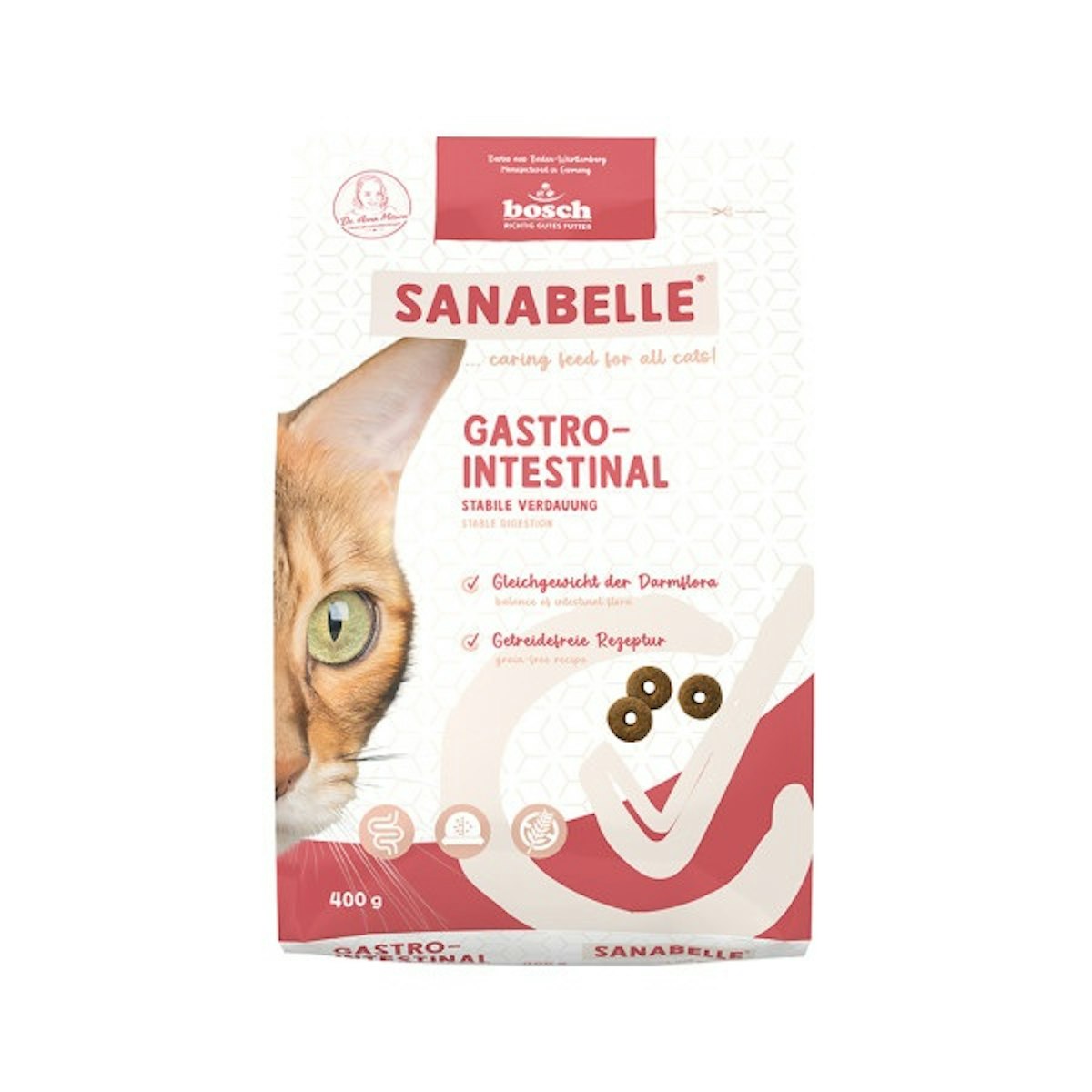 Sanabelle 6 x 400g Gastrointestinal Katzentrockenfutter-Sparpaket