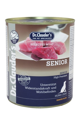 Dr. Clauder's Selected Meat Immun plus 800g Dosen Hundenassfutter