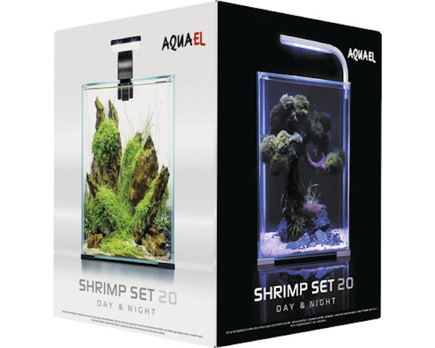 Aquael Shrimp Set Day & Night 20 schwarz