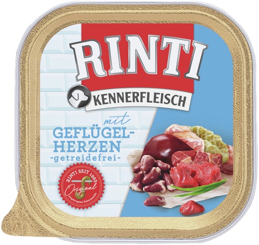 RINTI Kennerfleisch 300 Gramm Hundenassfutter