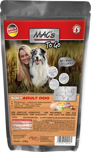 MAC's Soft "to go" 230g Hundesnack