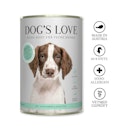 Vorschaubild Dog's Love Hypoallergen 400g Dose Hundenassfutter