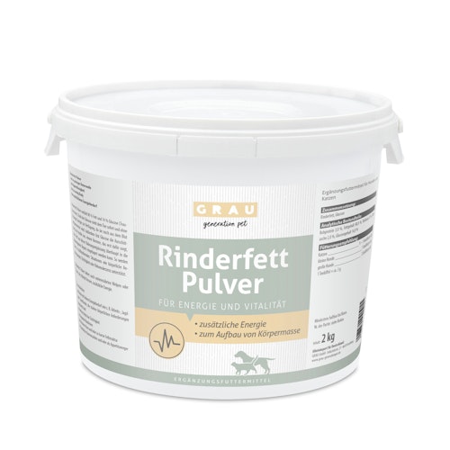 grau Rinderfett-Pulver Nahrungsergänzung