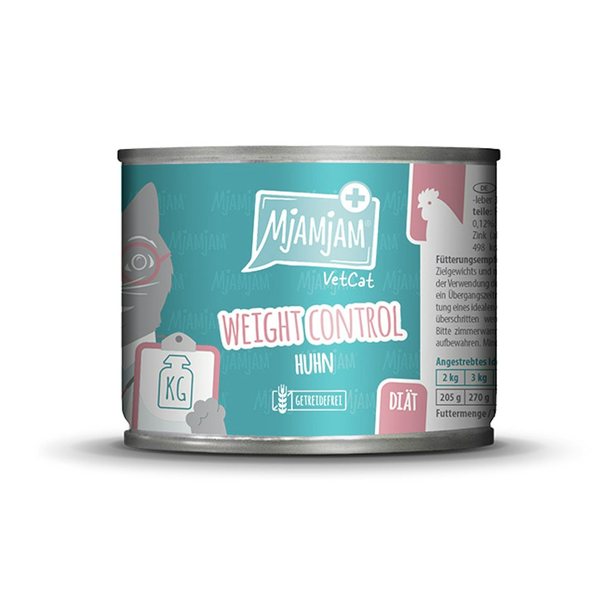 MjAMjAM – VetCat 200g MjAMjAM Katze Sparpaket 12x200g Vet Diät WeightControl Hu