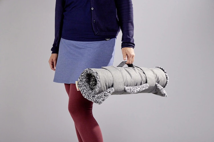 WOLTERS Sweet Dreams Reisedecke salt/pepper