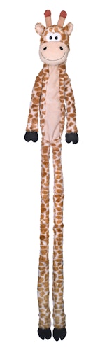 NOBBY Plüsch Giraffe lang, mit Seil innen 113 cm