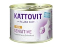 Vorschaubild KATTOVIT Feline Diet Sensitive (hypoallergene Schonkost) 185g Dose Katzennassfutter Diätnahrung